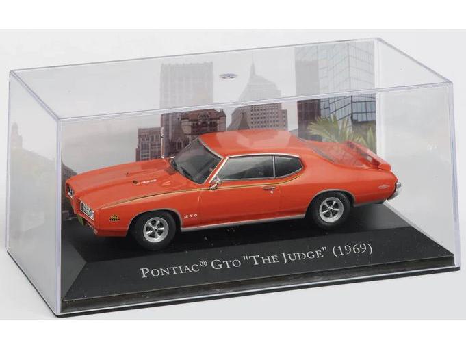 Pontiac GTO The Judge 1969 Red 1:43 Scale Diecast Model-Unbranded-Diecast Model Centre