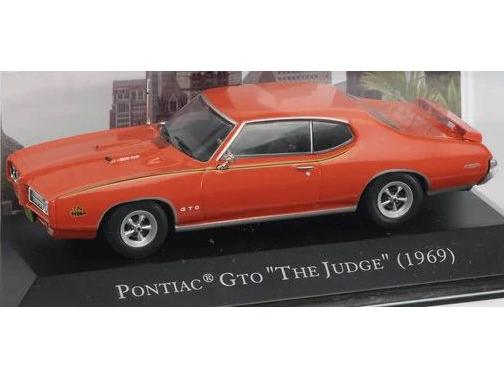 Pontiac GTO The Judge 1969 Red 1:43 Scale Diecast Model-Unbranded-Diecast Model Centre