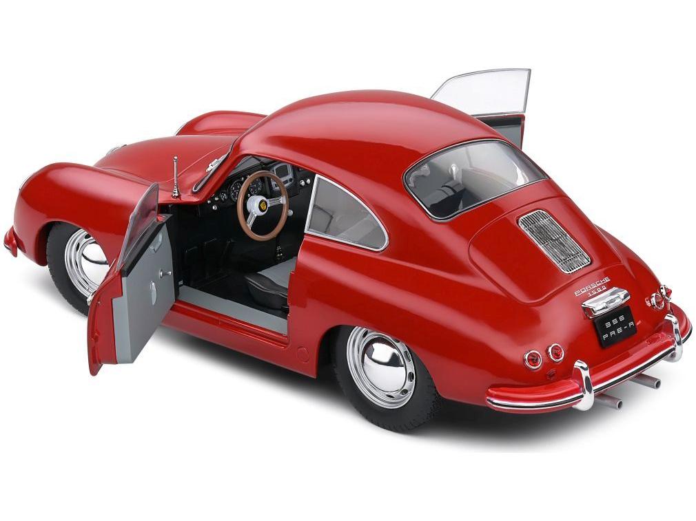 Porsche 356 Pre-A Red 1953 1:18 Scale Solido Diecast Model Car-Solido-Diecast Model Centre