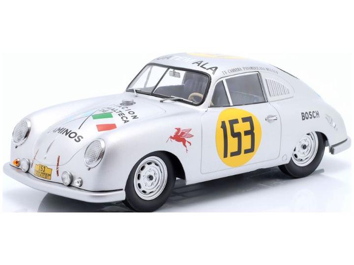 Porsche 356 SL #153 Carrera Panamericana 1953 Contreras/Alfonso 1:18 Scale Werk83 Diecast Model Car-Werk83-Diecast Model Centre
