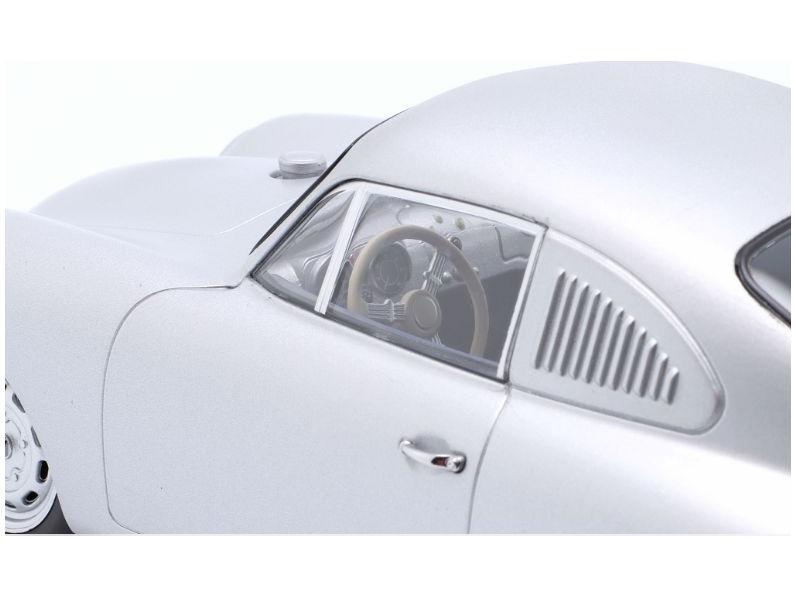 Porsche 356 SL Plain Body Version 1951 Silver 1:18 Scale Werk83 Diecast Model Car-Werk83-Diecast Model Centre