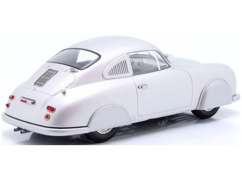 Porsche 356 SL Plain Body Version 1951 Silver (Closed Wheels) 1:18 Scale Werk83 Diecast Model Car-Werk83-Diecast Model Centre