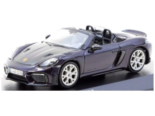 Porsche 718 Spyder RS Violet 1:64 Scale Tarmac Works Diecast Model-Tarmac Works-Diecast Model Centre