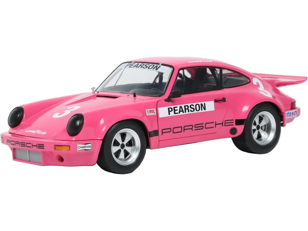 Porsche 911 #3 IROC Daytona 1974 Pearson 1:18 Scale Diecast Car – Solido-Solido-Diecast Model Centre