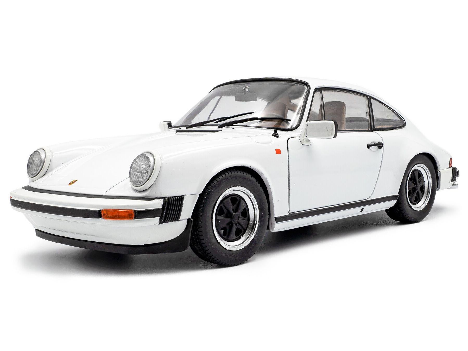 Porsche 911 (930) 3.0 SC 1974 White 1:18 Scale Solido Diecast Model-Solido-Diecast Model Centre