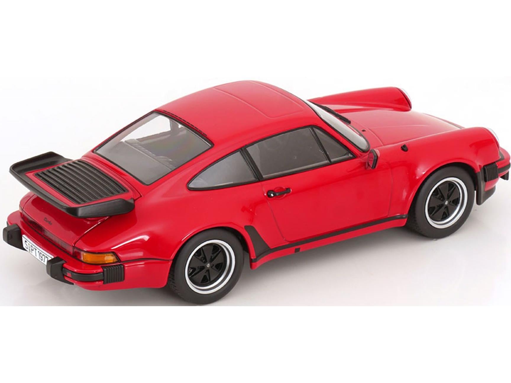 Porsche 911 (930) Turbo 3.3 1977 Red 1:18 Scale KK Scale Diecast Model Car-KK Scale-Diecast Model Centre