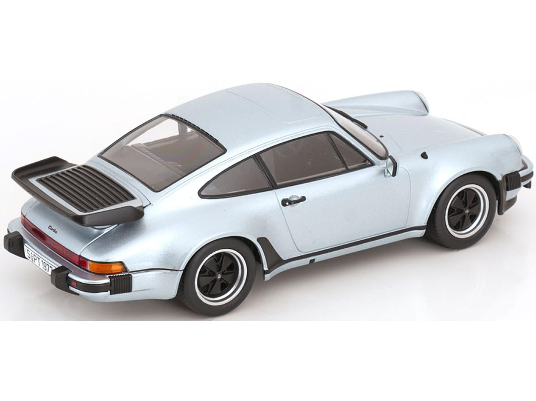 Porsche 911 (930) Turbo 3.3 1977 Silver 1:18 Scale KK Scale Diecast Model Car-KK Scale-Diecast Model Centre