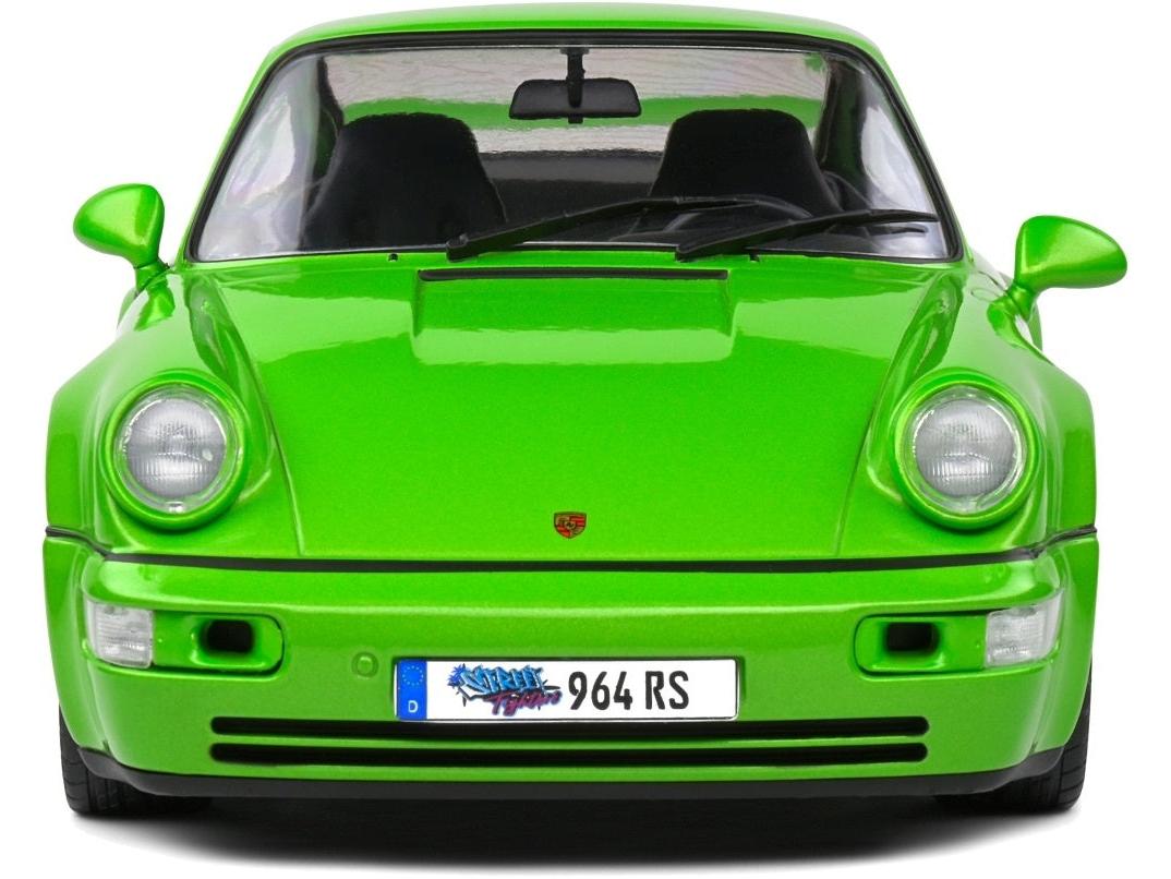 Porsche 911 (964) Carrera 3.8 RS Green Metallic 1990 1:18 Scale Diecast Model Car – Solido-Solido-Diecast Model Centre