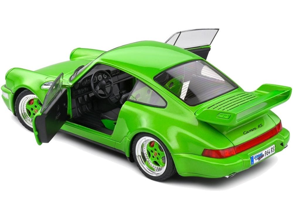 Porsche 911 (964) Carrera 3.8 RS Green Metallic 1990 1:18 Scale Diecast Model Car – Solido-Solido-Diecast Model Centre