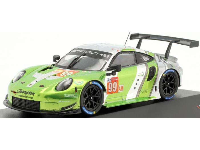 Porsche 911 #99 RSR Proton Competition 24h Le Mans 2018 P. Long/T. Pappas/S. Pumpelly 1:43 Scale IXO Diecast Model Car-IXO-Diecast Model Centre