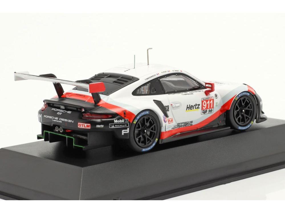 Porsche 911 (991) RSR #911 24h Daytona 2018 Makowieckie/Pilet/Tandy 1:43 Scale IXO Diecast Model Car-IXO-Diecast Model Centre