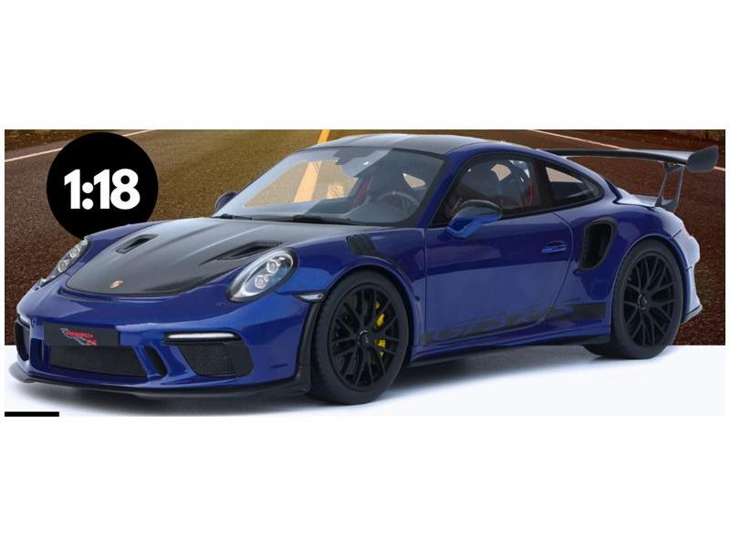 Porsche 911 (991.2) GT3 RS WP Blue 2018 1:18 Scale GT Spirit Resin Model Car-GT Spirit-Diecast Model Centre