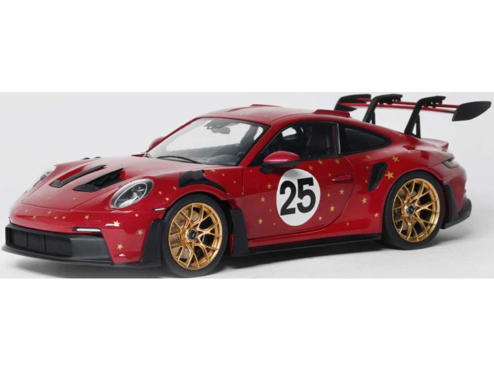 Porsche 911 (992) GT3 RS Christmas Edition #25 Red 2026 1:18 Scale Diecast Model Car – Solido-Solido-Diecast Model Centre