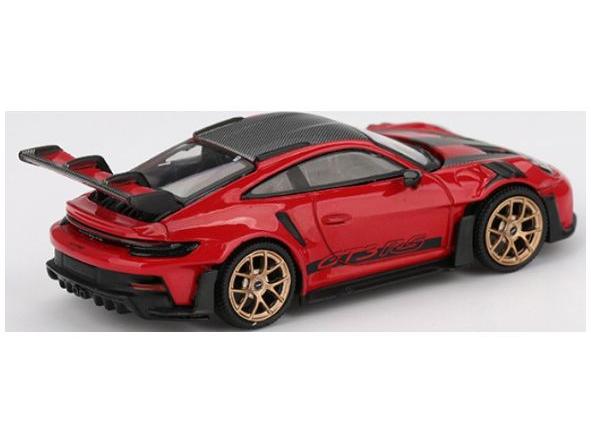 Porsche 911 (992) GT3 RS Weissach Package Guards Red (LHD) 1:64 Scale Diecast Model Car – MINI GT-MINI GT-Diecast Model Centre