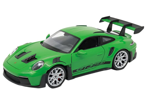 Porsche 911 (992) GTR RS green - 1:24 Scale Model Car-Welly-Diecast Model Centre