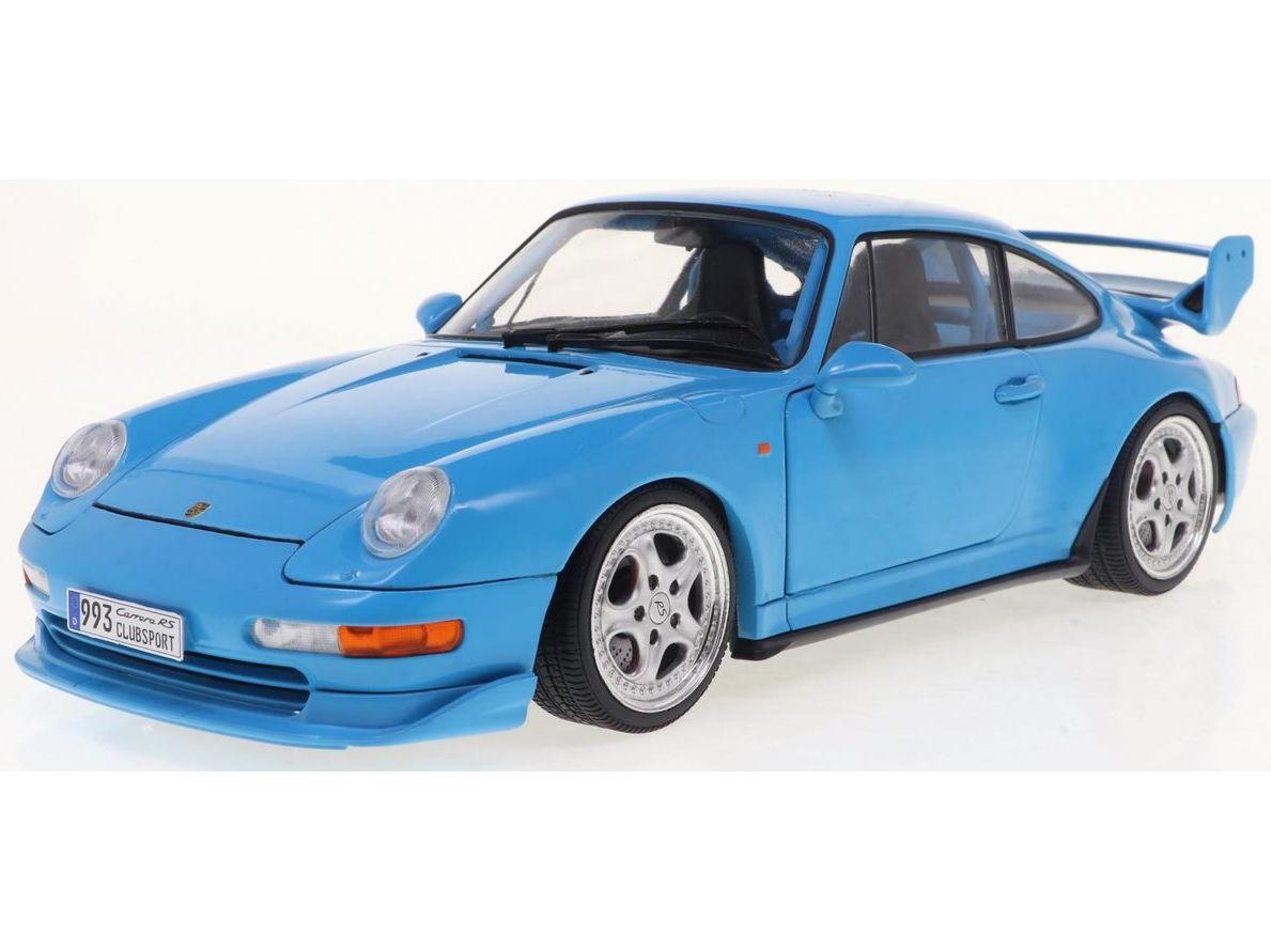 Porsche 911 993 1977 Riveira Blue 1:18 Scale Solido Diecast Model-Solido-Diecast Model Centre