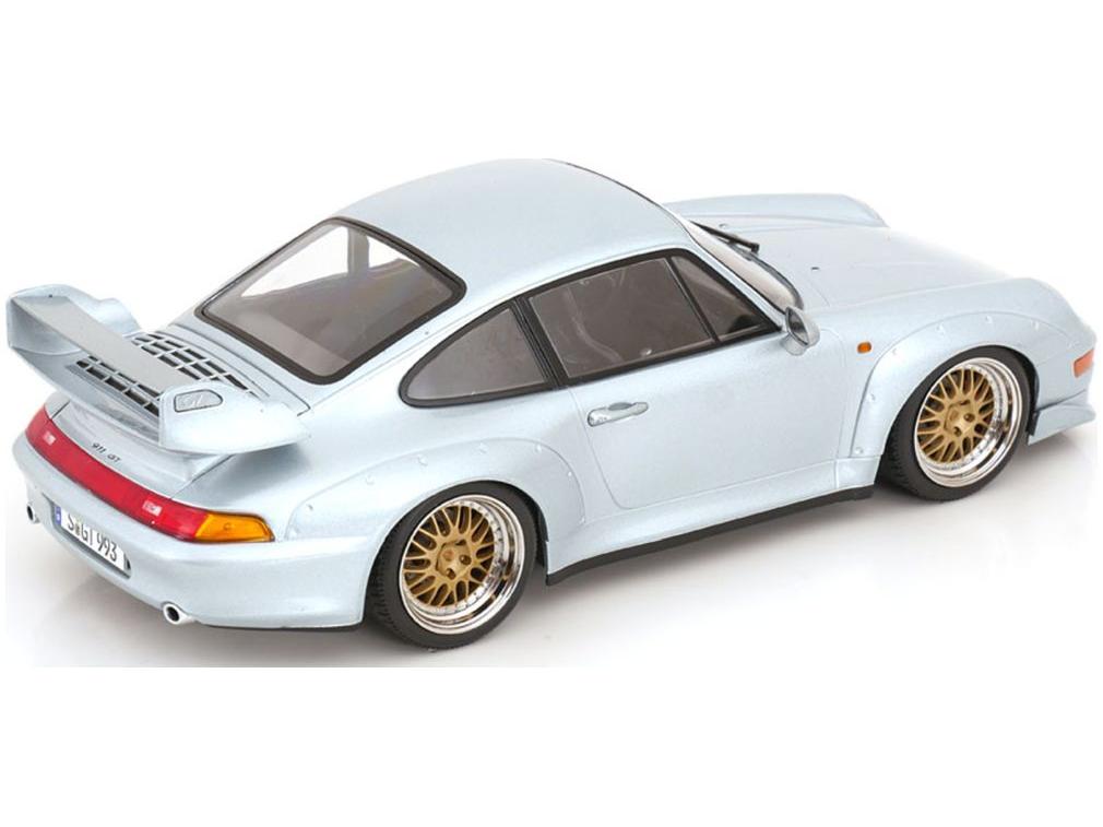 Porsche 911 (993) GT2 1996 BBS Rims Silver 1:18 Scale KK Scale Diecast Model Car-KK Scale-Diecast Model Centre