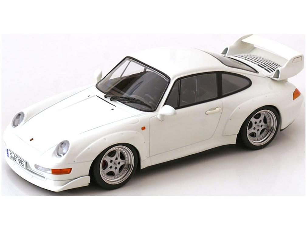 Porsche 911 (993) GT2 1996 Speedline Rims White 1:18 Scale KK Scale Diecast Model Car-KK Scale-Diecast Model Centre