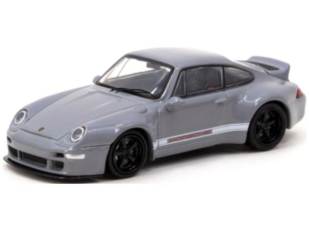 Porsche 911 (993) Gunther Works Grey 1:64 Scale Tarmac Works Diecast Model-Tarmac Works-Diecast Model Centre