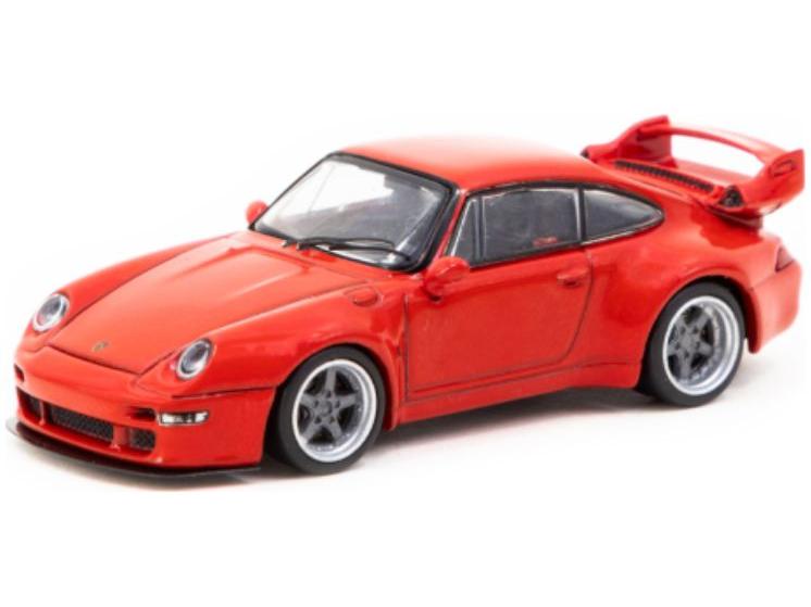 Porsche 911 (993) Gunther Works Red 1:64 Scale Tarmac Works Diecast Model-Tarmac Works-Diecast Model Centre