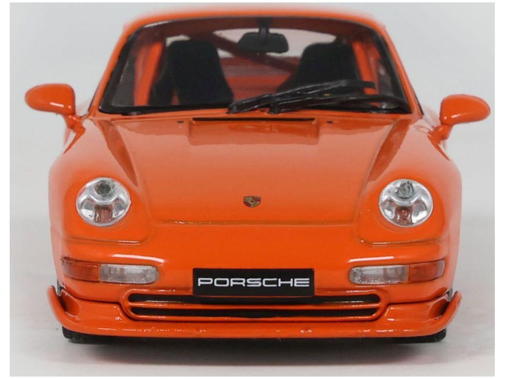 Porsche 911 (993) RS Clubsport Blood Orange 1995 1:43 Scale Solido Diecast Model Car-Solido-Diecast Model Centre