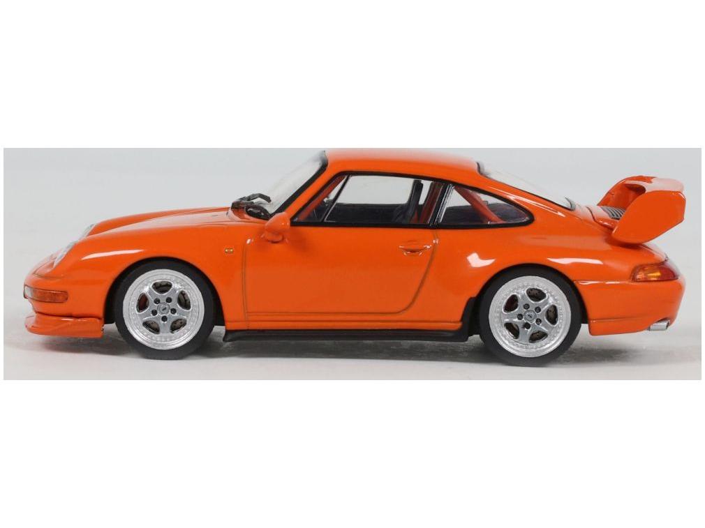 Porsche 911 (993) RS Clubsport Blood Orange 1995 1:43 Scale Solido Diecast Model Car-Solido-Diecast Model Centre