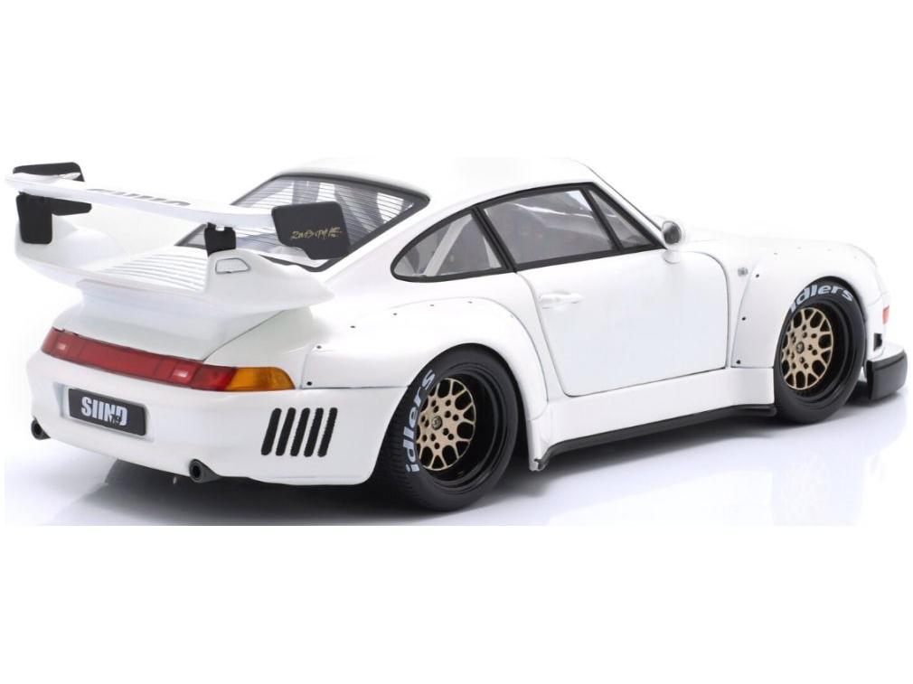 Porsche 911 (993) RWB Rauh-Welt Osechi White G2.2 Sidney Hoffmann 1:18 Scale Werk83 Diecast Model Car-Werk83-Diecast Model Centre