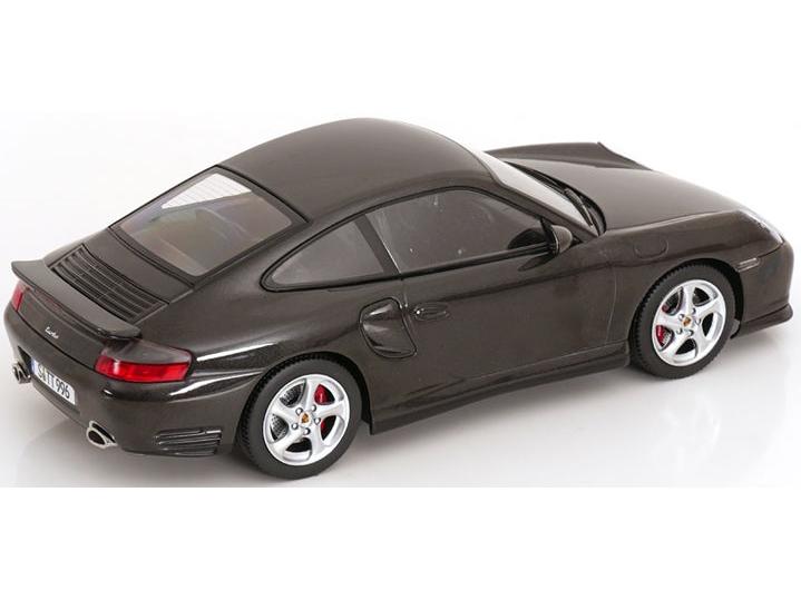 Porsche 911 (996) Turbo 2000 Black Metallic 1:18 Scale Diecast Car – KK Scale-KK Scale-Diecast Model Centre