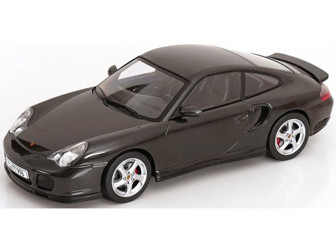 Porsche 911 (996) Turbo 2000 Black Metallic 1:18 Scale Diecast Car – KK Scale-KK Scale-Diecast Model Centre