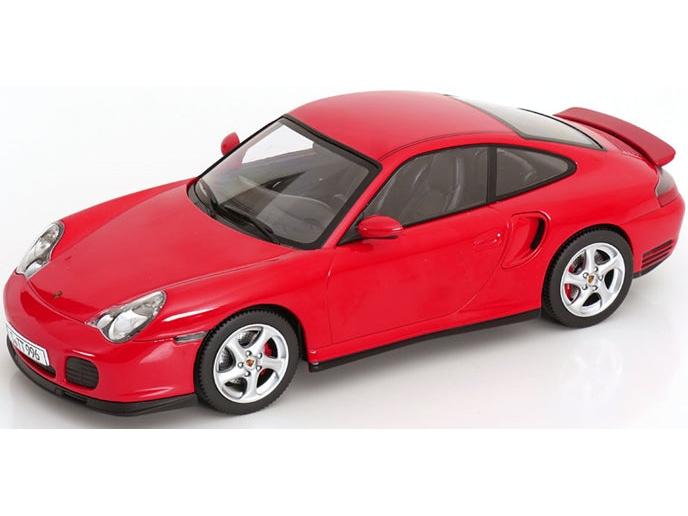 Porsche 911 (996) Turbo 2000 Red 1:18 Scale Diecast Car – KK Scale-KK Scale-Diecast Model Centre