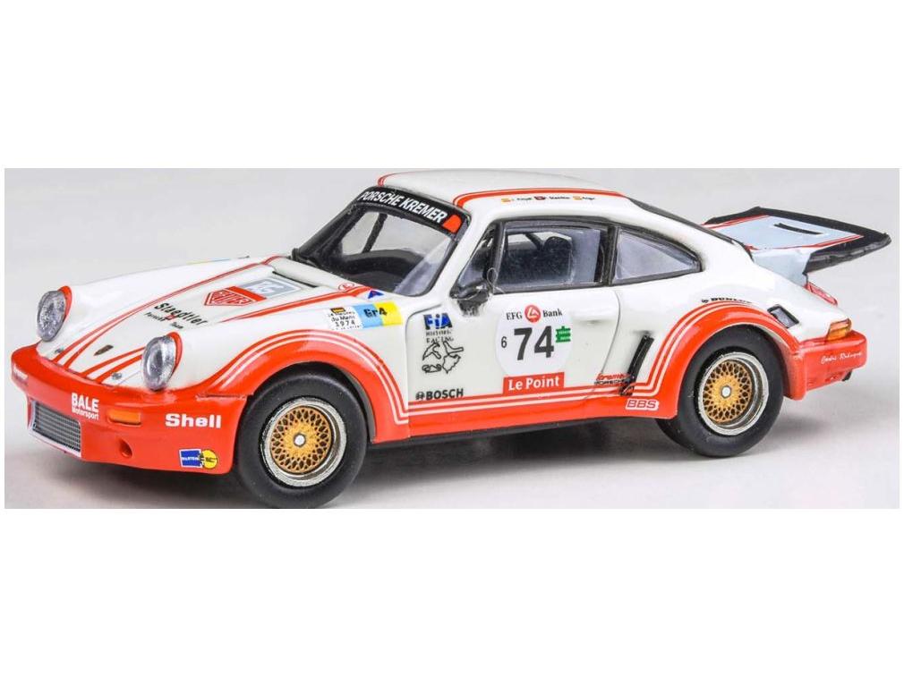 Porsche 911 Carerra RSR 3.0 Aurora Racing 1974 (LHD) 1:64 Scale Paragon Diecast Model Car-Paragon-Diecast Model Centre