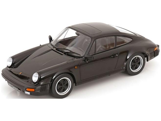 Porsche 911 Carrera Coupe 1983 Black 1:18 Scale KK Scale Diecast Model Car-KK Scale-Diecast Model Centre