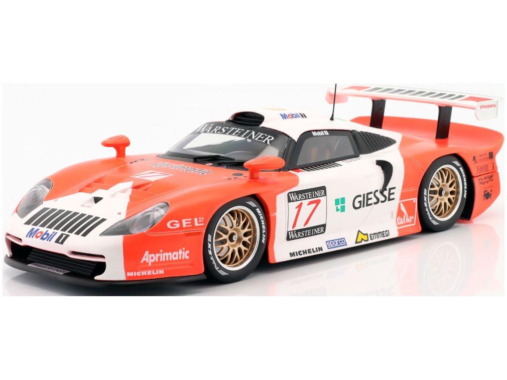 Porsche 911 GT1 #17 FIA GT Championship 1997 Collard/Baldi 1:18 Scale Werk83 Diecast Model Car-Werk83-Diecast Model Centre