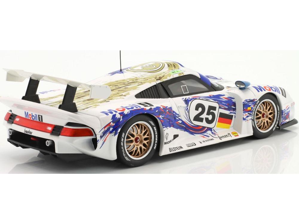 Porsche 911 GT1 #25 2nd 24H Le Mans 1996 Stuck/Boutsen/Wollek 1:18 Scale Werk83 Diecast Model Car-Werk83-Diecast Model Centre
