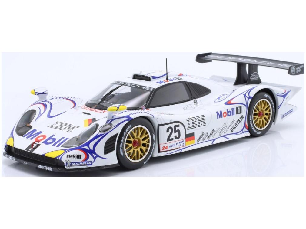 Porsche 911 GT1 #25 2nd 24H Le Mans 1998 Wollek/Muller/Alzen 1:18 Scale Werk83 Diecast Model Car-Werk83-Diecast Model Centre