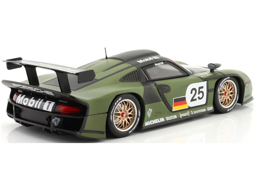 Porsche 911 GT1 #25 Pre Qualifying 24H Le Mans 1997 Dalmas/Boutsen/Stuck 1:18 Scale Werk83 Diecast Model Car-Werk83-Diecast Model Centre