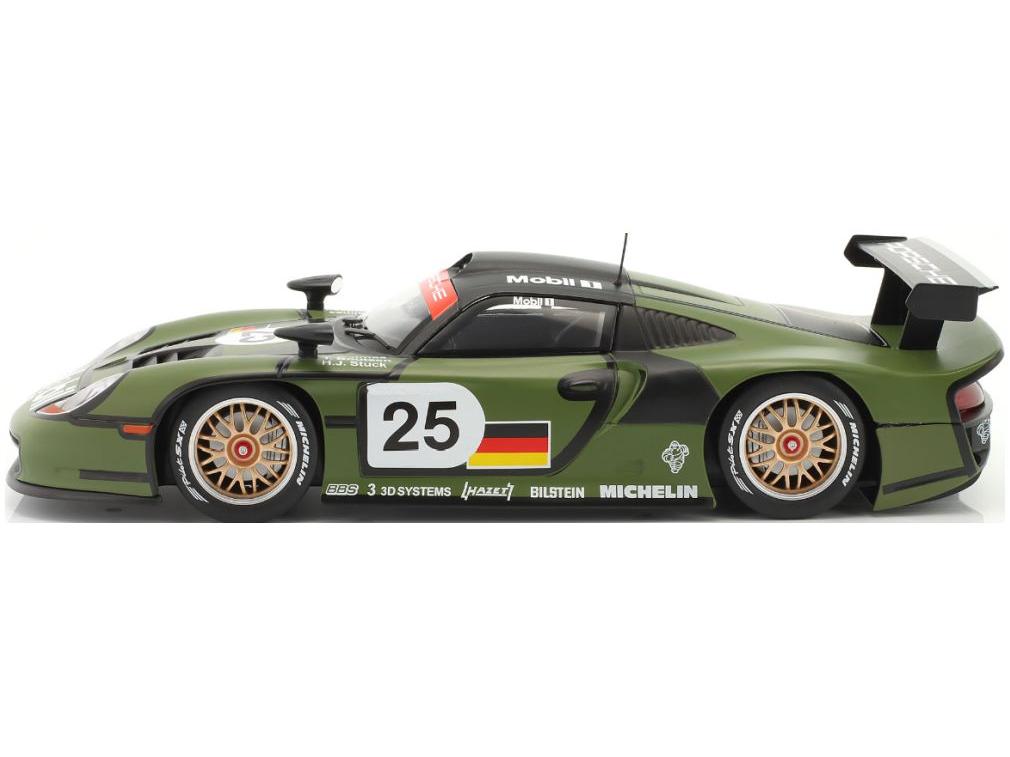 Porsche 911 GT1 #25 Pre Qualifying 24H Le Mans 1997 Dalmas/Boutsen/Stuck 1:18 Scale Werk83 Diecast Model Car-Werk83-Diecast Model Centre