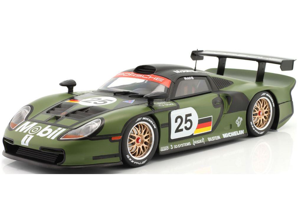 Porsche 911 GT1 #25 Pre Qualifying 24H Le Mans 1997 Dalmas/Boutsen/Stuck 1:18 Scale Werk83 Diecast Model Car-Werk83-Diecast Model Centre