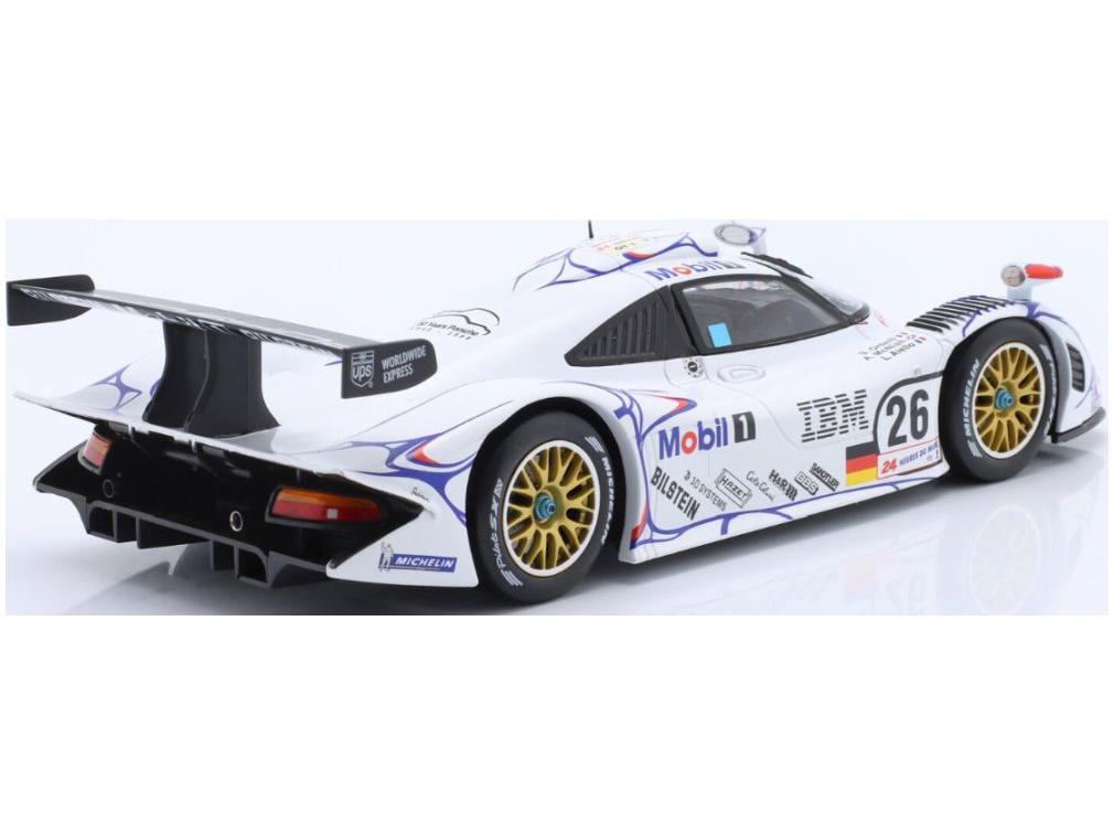 Porsche 911 GT1 #26 Winner 24H Le Mans 1998 McNish/Aiello/Ortelli Joest 1:18 Scale Werk83 Diecast Model Car-Werk83-Diecast Model Centre