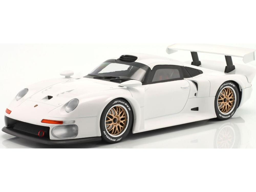 Porsche 911 GT1 Plain Body Version White 1996 1:18 Scale Werk83 Diecast Model Car-Werk83-Diecast Model Centre