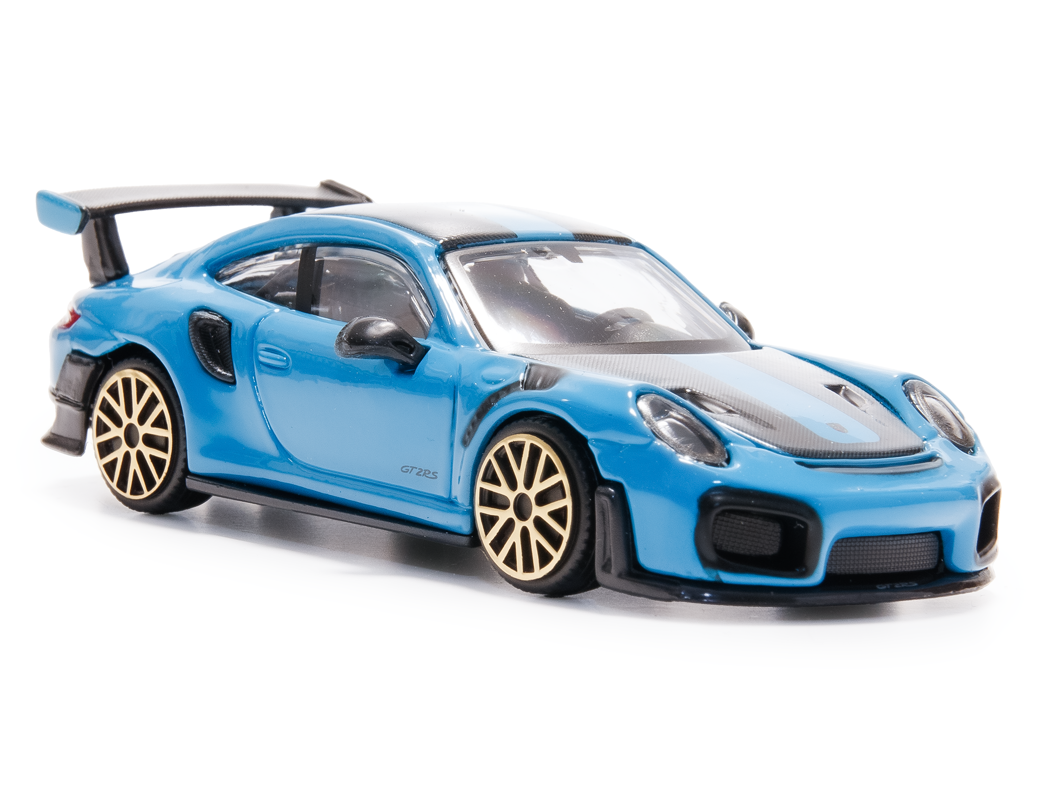 Porsche 911 GT2 RS blue 1:43 Scale Toy Car