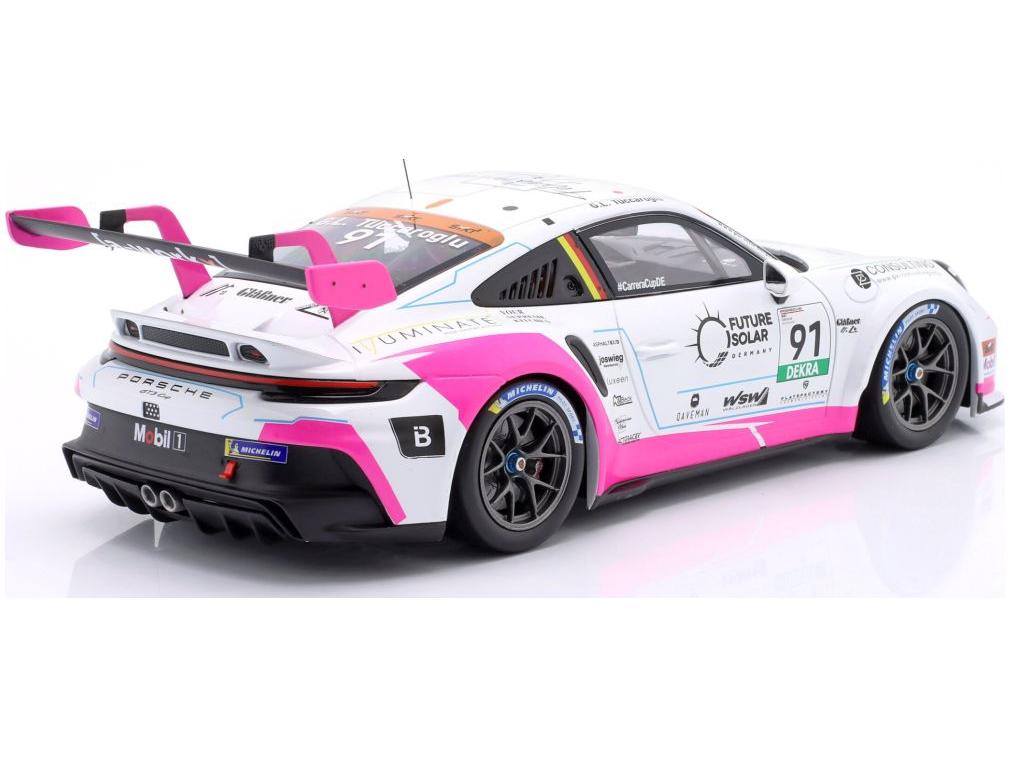Porsche 911 GT3 Cup #91 Porsche Carrera Cup Germany 2025 G. Tuccaroglu 1:18 Scale IXO Diecast Model Car-IXO-Diecast Model Centre