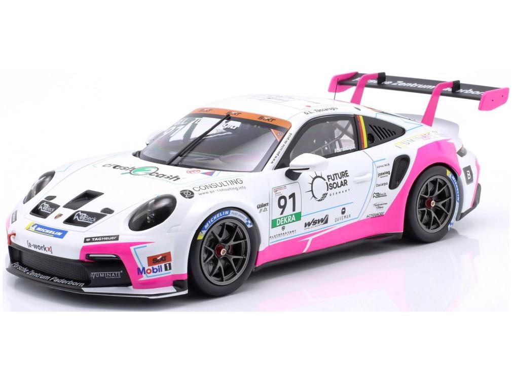Porsche 911 GT3 Cup #91 Porsche Carrera Cup Germany 2025 G. Tuccaroglu 1:18 Scale IXO Diecast Model Car-IXO-Diecast Model Centre