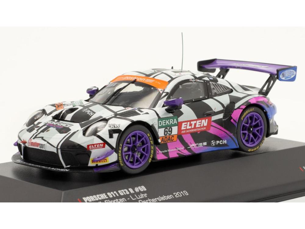 Porsche 911 GT3 R #69 ADAC GT Masters 2019 Iron Force 1:43 Scale IXO Diecast Model Car-IXO-Diecast Model Centre