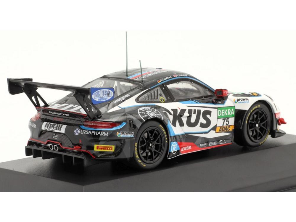 Porsche 911 GT3 R #75 ADAC GT Masters 2021 KUS Team75 Bernhard 1:43 Scale IXO Diecast Model Car-IXO-Diecast Model Centre