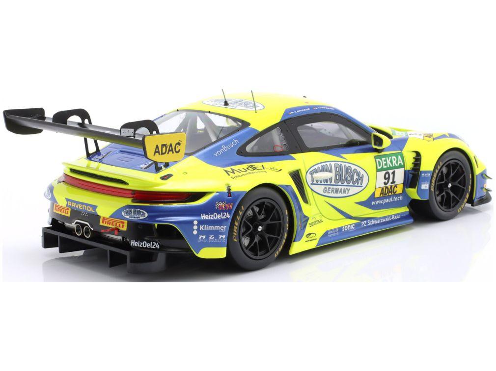 Porsche 911 GT3 R #91 ADAC GT Masters 2024 Kapfinger/Kapfinger 1:18 Scale IXO Diecast Model Car-IXO-Diecast Model Centre