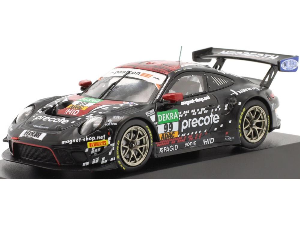 Porsche 911 GT3 R #99 ADAC GT Masters 2021 Precote Herberth Motorsport Muller/Renauer 1:43 Scale IXO Diecast Model Car-IXO-Diecast Model Centre