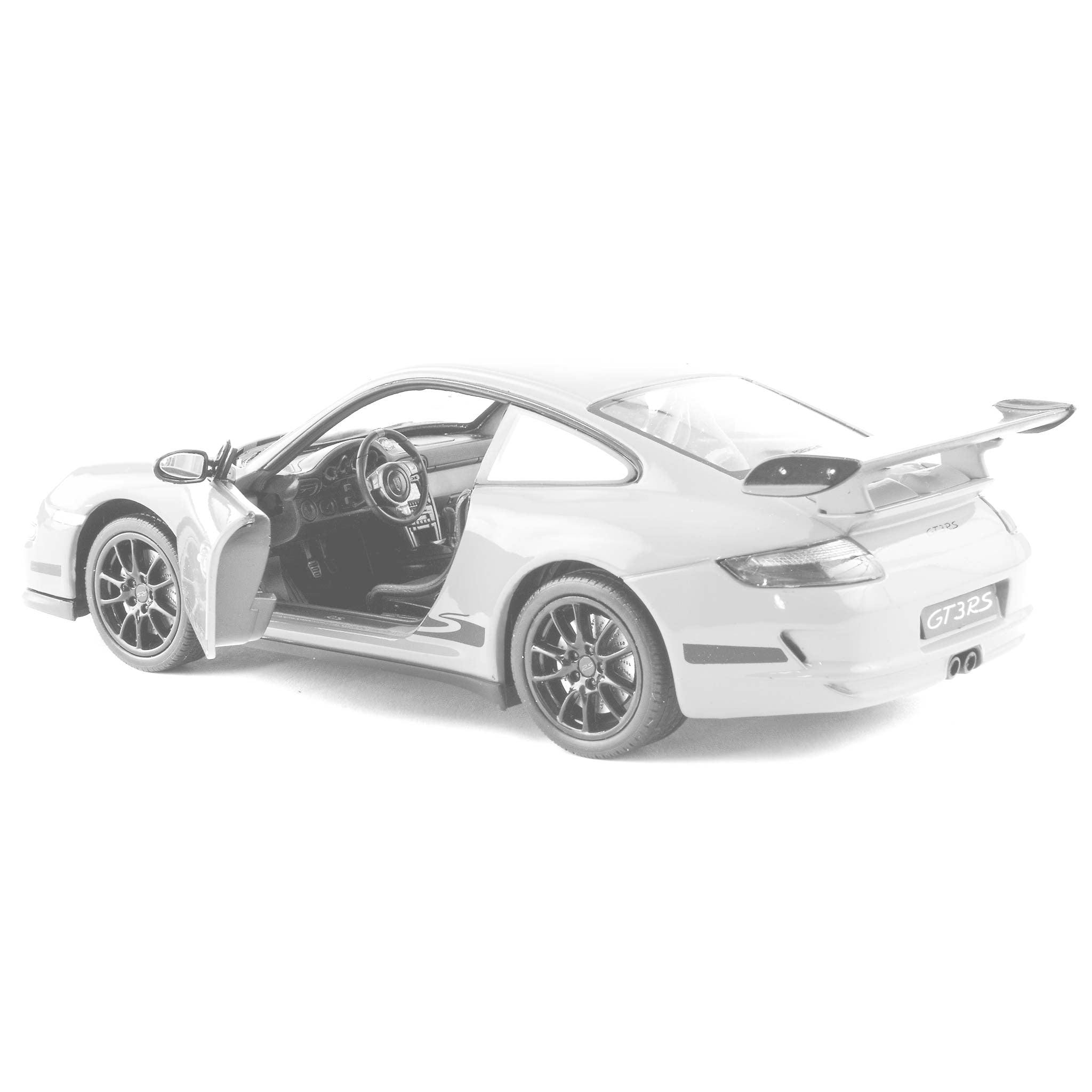 Porsche 911 GT3 RS Diecast Model Car white - 1:24 Scale-Welly-Diecast Model Centre