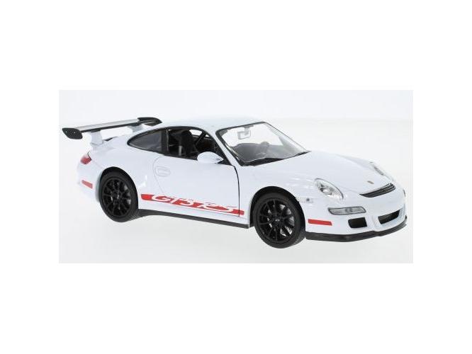 Porsche 911 GT3 RS Diecast Model Car white - 1:24 Scale-Welly-Diecast Model Centre