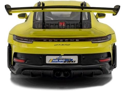 Porsche 911 GT3 RS Solido Works Neon Lime 2024 1:18 Scale Diecast Model Car – Solido-Solido-Diecast Model Centre
